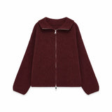 Cardigan zippé