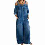 Denim jumpsuit
