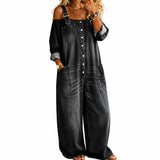 Denim jumpsuit