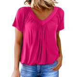 V-neck blouse