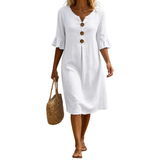Robe à boutons