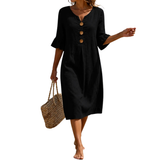 Robe à boutons