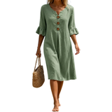 Robe à boutons