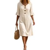 Robe à boutons
