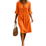 Robe à boutons