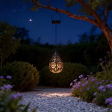 Lampe solaire suspendue