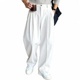 Pantalon à plis
