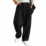 Pantalon à plis