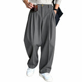 Pantalon à plis