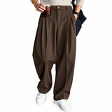 Pantalon à plis