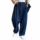 Pantalon à plis