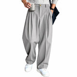 Pantalon à plis