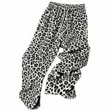 Leopard print trousers