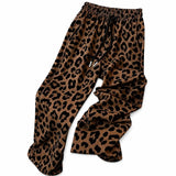 Leopard print trousers