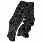 Leopard print trousers