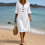 Robe à boutons