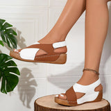 Open-toed sandals