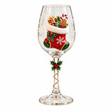 Christmas Wine Glasses